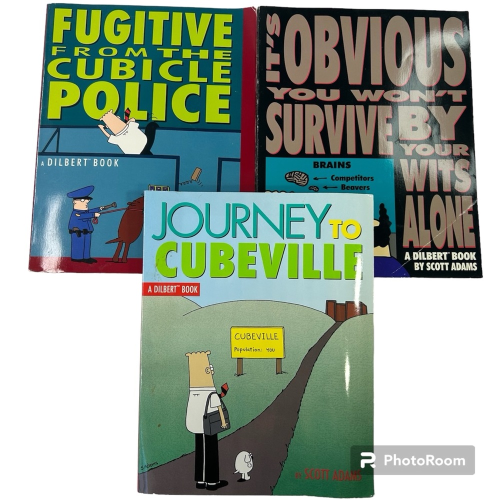 BUNDLE Dilbert/Comic/Graphic Novels by Scott Adams